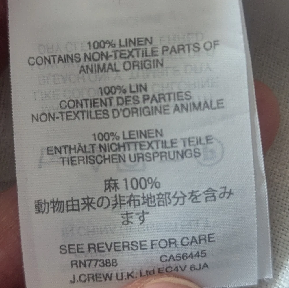 J. Crew Irish Linen Shirt - Picture 7 of 7